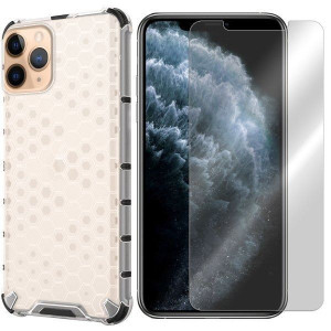 Etui Do Iphone 11 Pro Obudowa Tył Honey + Szkło 9h