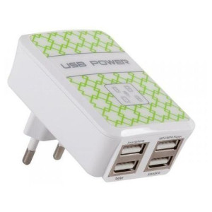 Ładowarka Sieciowa Vvc998 Arkas Usb X 4