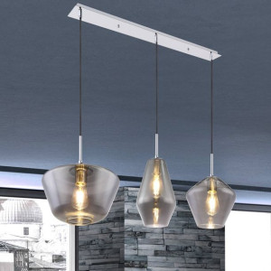 Skandynawska LAMPA wisząca COBY 15436H2 Globo kaskada OPRAWA szklany zwis c