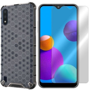 Etui Do Samsung Galaxy A02 Obudowa Honey +szkło 9h