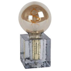 Stołowa LAMPA loftowa GELKA 20517/01/65 Lucide szklana LAMPKA kwadratowa OP