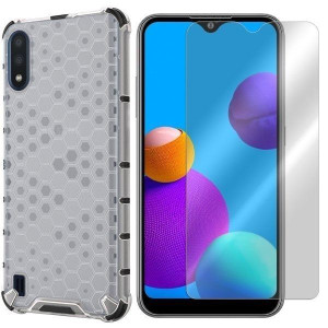 Etui Do Samsung Galaxy A02 Obudowa Honey +szkło 9h