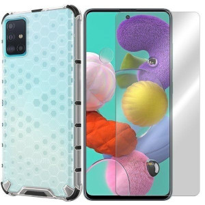 Etui Do Samsung Galaxy A51 Obudowa Honey +szkło 9h