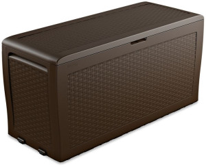 Skrzynia balkonowa Keter SAMOA RATTAN BOX 270L Brown