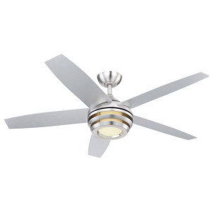 LAMPOWENTYLATOR sufitowy VIVIANA 03641 Globo drewniana OPRAWA wiatrak LED 1