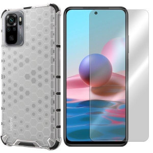 Etui Do Xiaomi Redmi Note 10 Case Honey + Szkło 9h