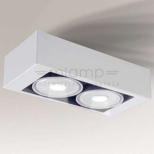 Natynkowa LAMPA sufitowa KOGA IL 8431 Shilo regulowana OPRAWA prostokątna L
