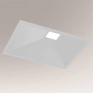 Oczko LAMPA sufitowa UBE IL 8478 Shilo prostokątna OPRAWA podtynkowa LED 10