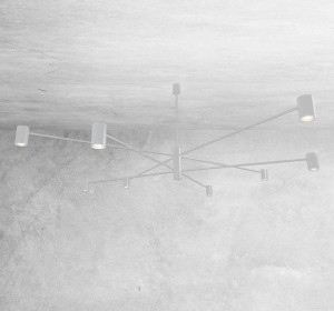 LAMPA sufitowa DAKATA 5641 Shilo metalowa OPRAWA tuby białe