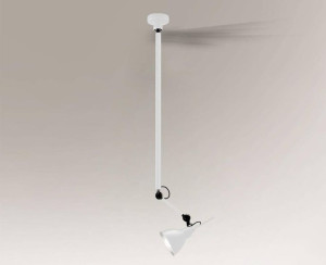 LAMPA wisząca DAISEN 7668 Shilo metalowa OPRAWA industrialna na wysięgniku