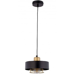 LAMPA wisząca POKER 32060 Sigma loftowa OPRAWA okrągły ZWIS metalowy czarny