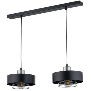 LAMPA wisząca POKER 32065 Sigma loftowa OPRAWA metalowy ZWIS na listwie okr