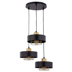 Wisząca LAMPA kaskada POKER 32068 Sigma loftowa OPRAWA metalowy ZWIS okrągł