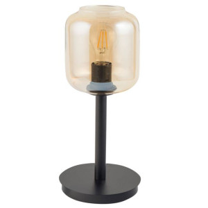 Stołowa LAMPKA loftowa GLOSS 50263 Sigma szklana LAMPA stojąca na biurko cz
