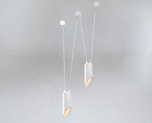 LAMPA wisząca VIWIN 9616 Shilo tuby OPRAWA metalowy zwis czarne