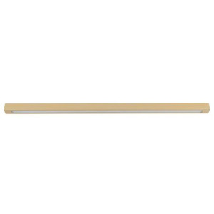 Sufitowa listwa FUTURA STEEL LED 18W 3000K do salonu złota