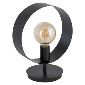 Stołowa lampa stojąca HOOP 50276 Sigma metalowa LAMPKA okrągła czarna