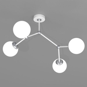 Lampa sufitowa loft JOY MLP7533 Milagro molecular do kuchni biała