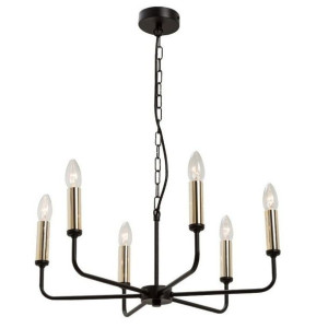 Lampa wisząca AMPLI nad stół złota czarna