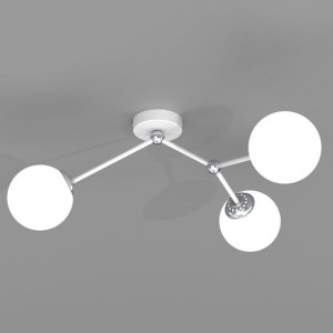 Lampa sufitowa JOY MLP7532 Milagro plafoniera do salonu biała