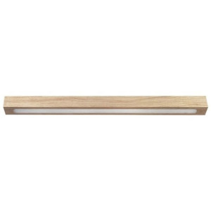 Drewniany plafon FUTURA WOOD LUX belka LED 12W 3000K przedpokoju dąb