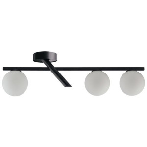 Nowoczesny PLAFON salonowy ZOE 33326 Sigma modernistyczny czarny