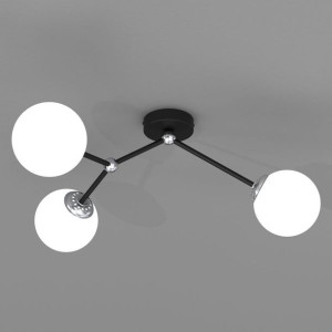 Pokojowa lampa JOY MLP7528 Milagro sufitowa szklane kule białe