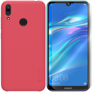 Etui Nillkin Shield Do Y7 2019 Y7 Pro 2019 + Szkło