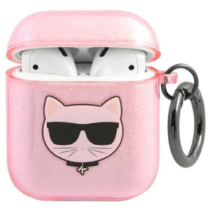 Etui Do Apple Airpods Karl Lagerfeld Glitter Case