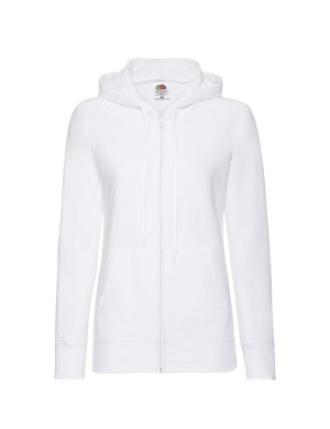 Bluza damska lekka rozpinana z kapturem Lady-Fit XS biały (30)