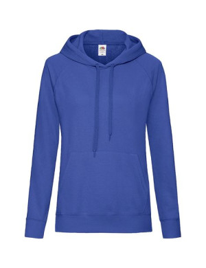 Fruit of the Loom Bluza damska lekka z kapturem Lady-Fit L niebieski (51)