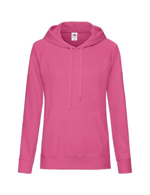 Fruit of the Loom Bluza damska lekka z kapturem Lady-Fit XXL fuchsia (57)