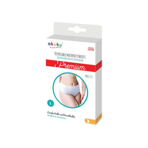 Akuku A0551 majtki jednorazowe, poporodowe L 5szt