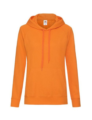 Fruit of the Loom Bluza damska lekka z kapturem Lady-Fit M M pomarańczowy