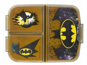 PUDEŁKO kanapki Śniadaniówka Lunchbox Batman 3 Kom