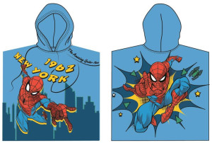 Spiderman Ponczo RĘCZNIK Kąpielowy 100% Bawełna