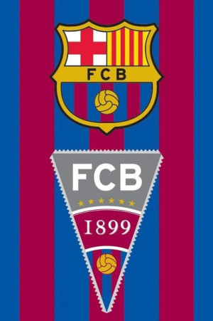 FC Barcelona Ręcznik 100% Bawełna 40x60cm