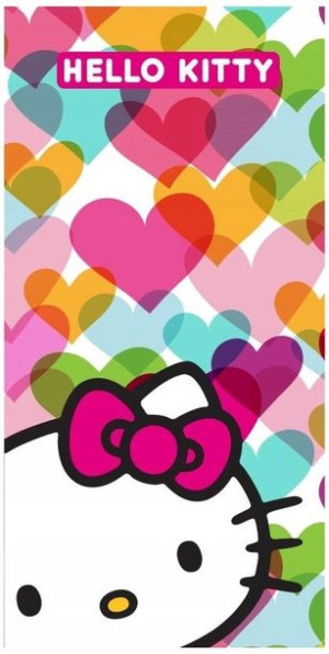Hello Kitty Ręcznik kąpielowy 70x 140