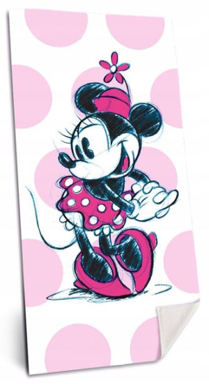 Myszka Minnie RĘCZNIK 100% Bawełna 70x140