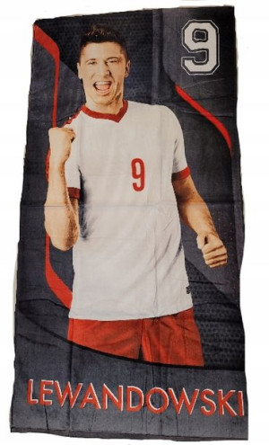 Robert Lewandowski Ręcznik 100% Bawełna 70 x 140cm