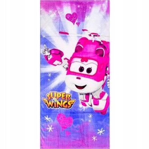Super Wings Ręcznik Bawełniany plażowy 70 x 140 cm