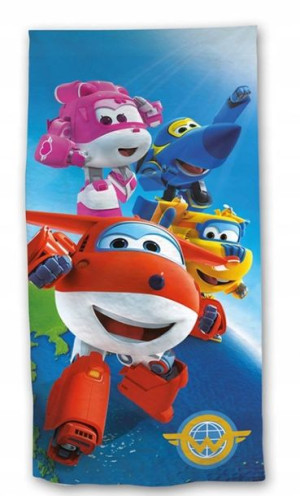 Super Wings Ręcznik kąpielowy na basen lub plażę