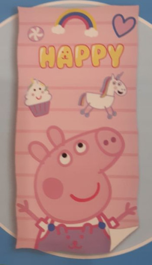 Świnka Peppa Ręcznik 100% Bawełna 70x 140