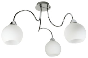 Nelda Zwis 3x40w E14 Chrom