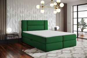 Łóżko Dior 140x200 Dwa Materace, Wezgłowie, Kontynentalne