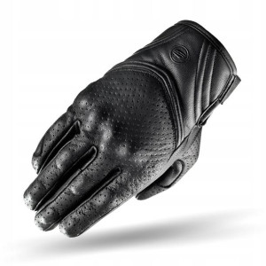 Rękawice Motocyklowe Shima Bullet Black Krótkie