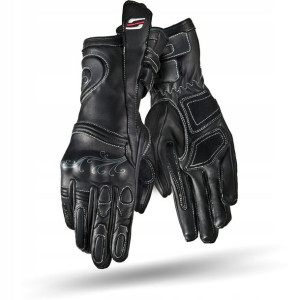 Rękawice Motocyklowe Shima Modena Black Skórzane