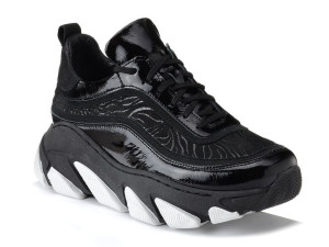Buty sneakersy damskie SIMEN 3721A skórzane