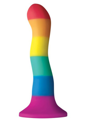 Dildo-colours Pride Edition 6""wave Dildo