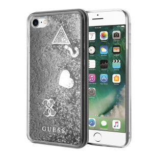Etui Do Iphone 8 Case Guess Glitter Hearts